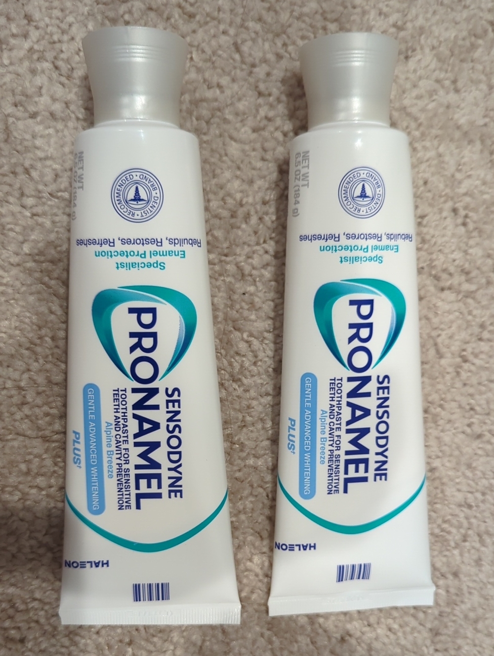 Sensodyne Pronamel Toothpaste 2 Count - 6.5 oz/184 g Each